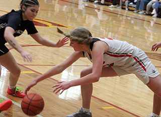 Beka Schumacher goes after a loose ball since Lakeside.