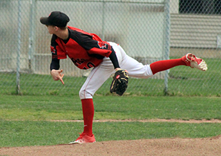 Phil Schwartz had a solid outing on the mound against Liberty Christian.