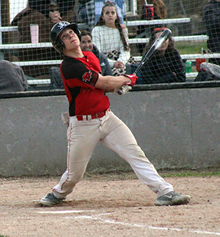 Chris Schumacher watches a pop-up at Kendrick.