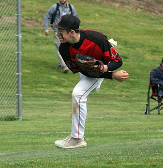 Cooper Riener started the second game against Troy.