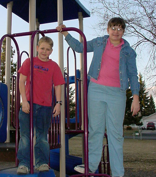 Michael Karel and Regina Seubert.