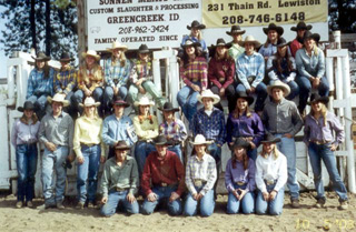 The District 3 Rodeo Team, which includes Prairie High School's participants.