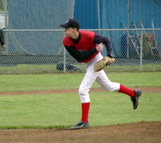 C.J. Rieman pitched an outstanding game against Kamiah.