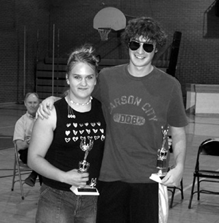 Queen and King of Sports were Maureen Tacke and Tyler Crane.