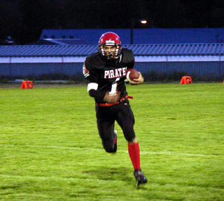 Mat Forsmann gained 16 yards on this play which came during Prairie's first scoring drive.