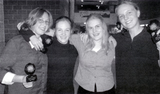 Summit's debate team winners.