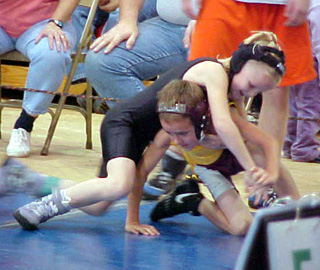 Kellie Heitman earned a bronze medal.