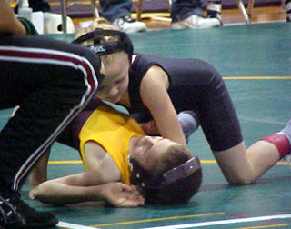 Kellie Heitman earned a silver medal.