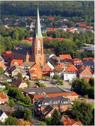 The current St. Catherine's, built in 1875.