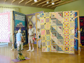 The Quilt Show in the new Spirit Center.