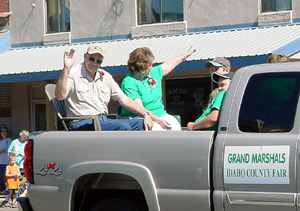 George and Karla Enneking were Grand Marshals this year.