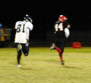 Sean Daly took a pass 73 yards for Prairie's first TD of the game.