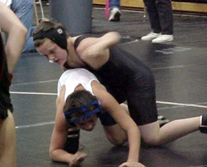 Garrett Schmidt was in control.