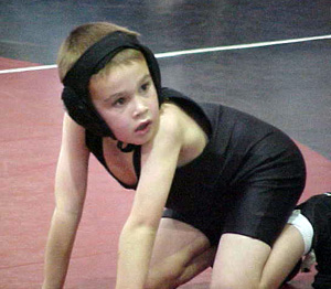 Jace Perrin is ready for action.