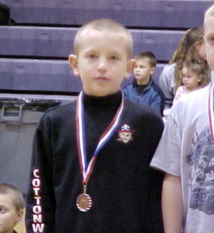 Drew Cochran received a bronze medal.