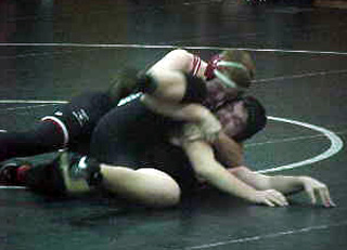 Jason VonBargen put this opponent into a cradle.