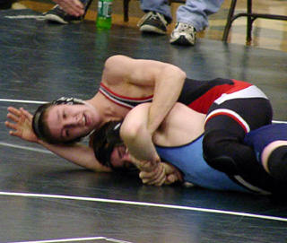 Tony Duman was on his way to winning this match.