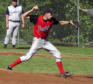 C.J. Rieman pitched 12 shutout innings at State.
