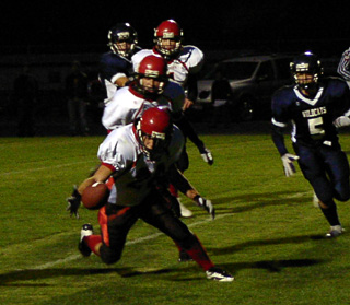 Ryan Daly goes after a loose ball.