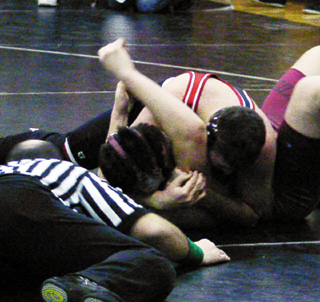 Chance Ratcliff beat Sean Garrison of Kamiah in a consolation round match.
