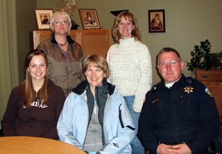 Several members of the local steering committee. For ID's see home page.