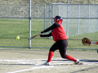 Meghan VanderPas is about to connect against Kendrick.