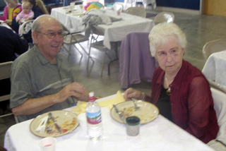 Percy and Edna Roeper, who hosted Summit's first classes 10 years ago while their first building was being readied.