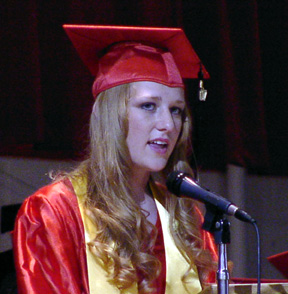 Kylie Uhlorn - co-Salutatorian