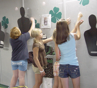 More work on exhibits.