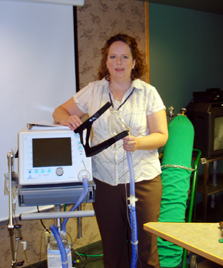 Faunda Butler, SMHC Respiratory Therapist, will provide two free pulmonary function tests next week from noon to 1:00 p.m. at St. Mary's Hospital reception area on Monday and Tuesday and in the clinic reception area on Thursday and Friday. No appointments are necessary.