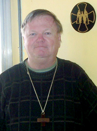 Father Hal Weidner, new chaplain for St. Gertrude's Monastery and St. Mary's Hospital.