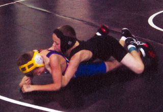 Daly Ratcliff competes.