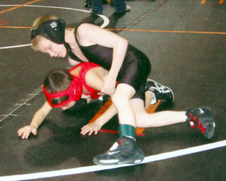 Paul Sonnen in one of his matches.