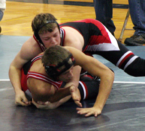James Jackson and Tyrell Langston had to wrestle against each other in one match.
