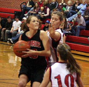 Kim Schaeffer looks to shoot against Council.