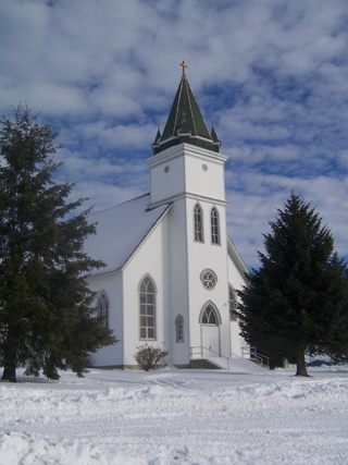 Holy Cross Church at Keuterville.