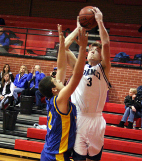 David Spencer goes for two.