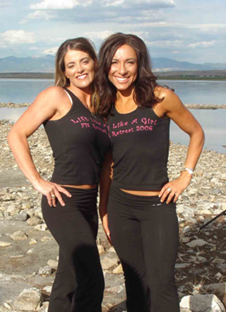 Tracy Jeffries, left, and Maria Ramos.