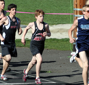 Brock Heath won the 1600 on Tuesday and was fourth on Saturday.