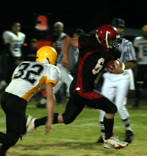 Branden Waller burst through the middle of the line and went 34 yards for the game-ending touchdown.