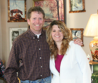 John and Denise Mager, owners of Mager Bargains.