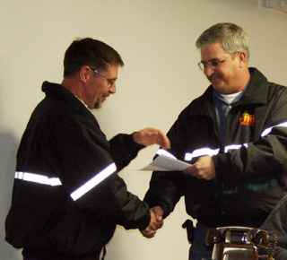 Roy Uhlenkott also received a Certificate of Commendation from Mayor Denis Duman.