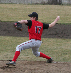 Kyle Holthaus tossed a 1-hitter at Culdesac, allowing just 2 baserunners.