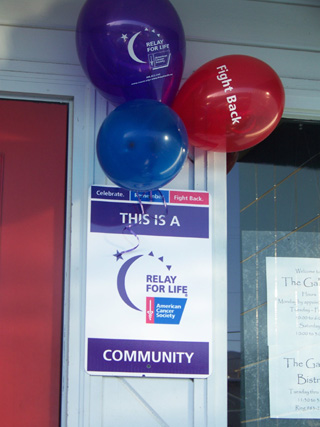 A Relay for Life Poster.
