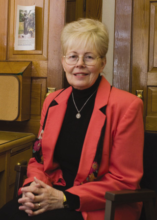 Sister Clarissa Goeckner, current Prioress.