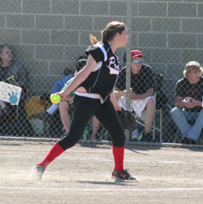Sammi Frei shut down Genesee over the final 5 innings of their semifinal game.