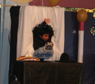 The Dancing Little Amigo, Adrian Ramirez and Hunter Schoo.