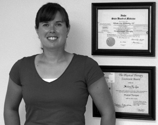 Melissa Lane, new DPT at Syringa Therapy Services.