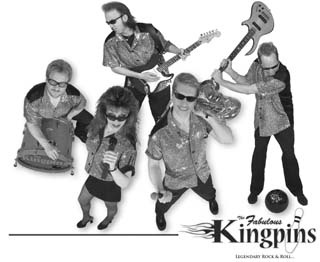 The Kingpins will play at the Clearwater Valley Hospital Harvest Moon Cruise fundraiser on November 21 at the Best Western Lodge in Orofino.