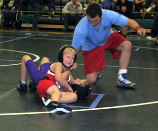 Evan Allen at the Potlatch Tournament.